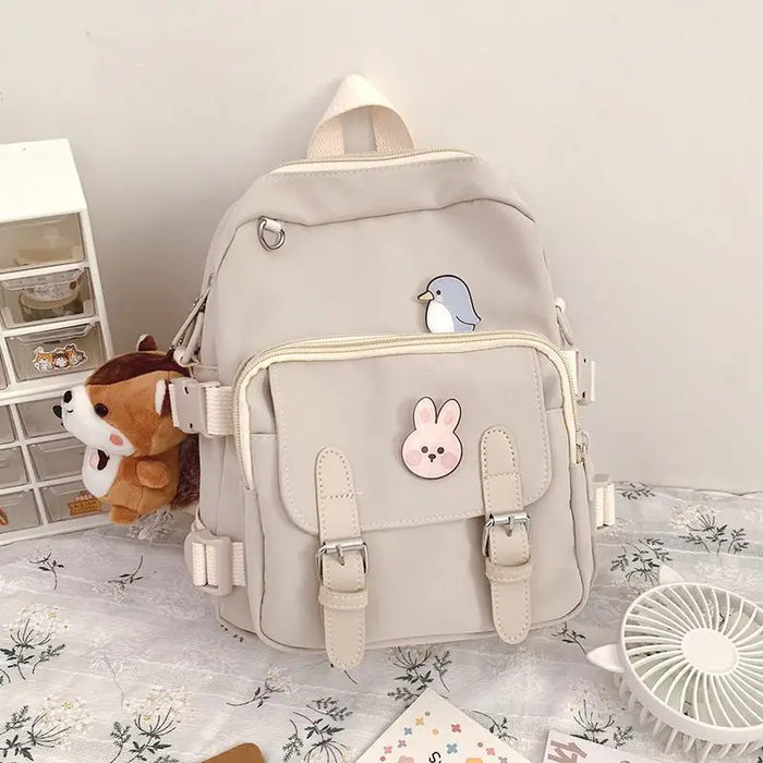 Dazzling Mini Backpack shoulder Bag for Teenage Girls And Women Multi - Function Ladies Small Bagpack - ALU61400BOA