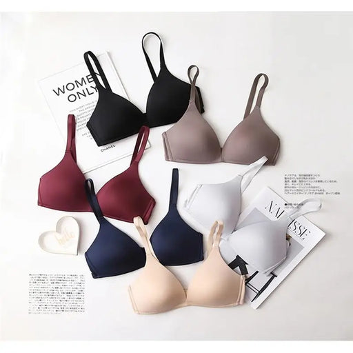 Elegance Seamless Bras for Women Push Up Bras No Wire Brassiere A B Cup Underwear Sexy Bra Three Quarters(3/4 Cup) Bras For Ladies - ALLURELATION - 570, attractive Bra, Best Fit Bra, Best Sale Bra, Bra, Bra for Girls, Bra For Ladies, Bra for Women, Comfortable Undergarments, Gift Bras, Hot Sale Bra, Matching Bra, Modern Body Fit Bra, No Wire Brassiere, Push Up Bras, Seamless Bras, Three Quarters(3/4 Cup), Vintage Style Bra, Wedding Bras - Stevvex.com