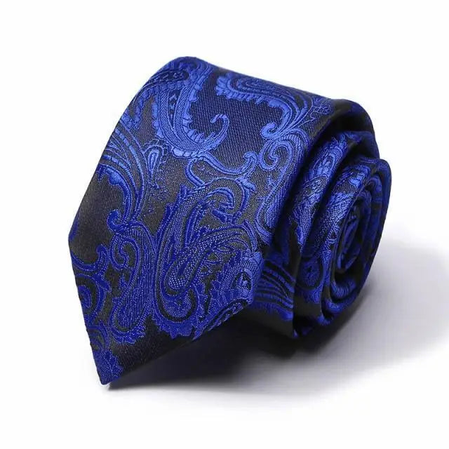 Elegant Fashion Flower Classic Design Neckties For Men Business Formal Suit Office Men Necktie Modern Patterned Formal