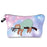 Elegant Multicolor Printed Large Capacity Pencil Case For Students Cute Cartoon Theme Stationary Cosmetic Bag - 9