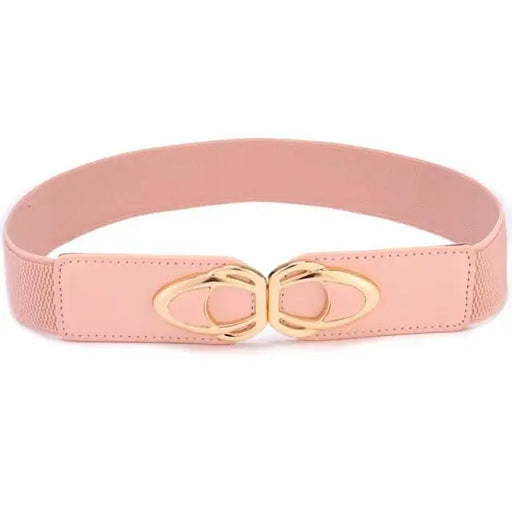 Elegant PU Leather Elastic Women Dress Belts Fashion Stretchy Thick Waist Dress Plus Size Waistbands For Women - STEVVEX Fashion - 702, belt, belts, belts for women, casual belt, classic belt, elastic belt, elegant belt, fashion belt, luxury belt, metal buckle belt, new design belt, party belt, plus size belt, PU leather belt, retro belt, stretchy belt, thick belt, trendy belt, unique belt, vintage belt, women belts, women elastic belt - Stevvex.com