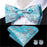 Elegant Silk Butterfly Business Bow Tie Pocket Square Cufflinks Set For Men Formal Wedding Bowtie Set For Office - 15