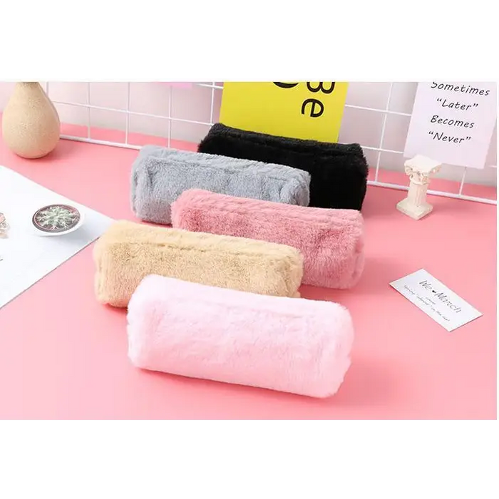 Elegant Soft Pencil Pouch For Students New Design Durable Plush Stuffed Accessory Pencil Case For School - STIL8757RFGTT