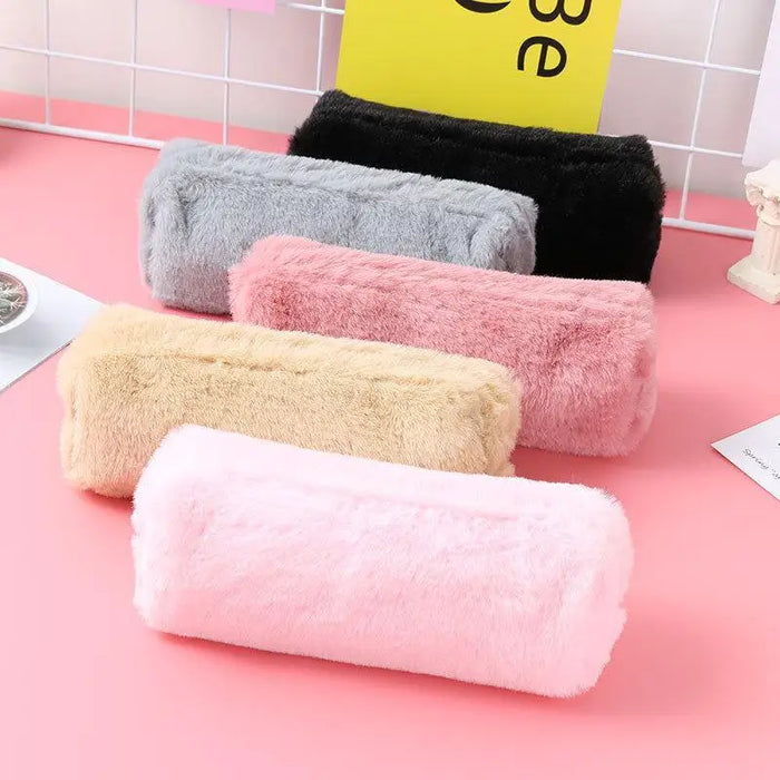 Elegant Soft Pencil Pouch For Students New Design Durable Plush Stuffed Accessory Pencil Case For School - STIL8757RFGTT