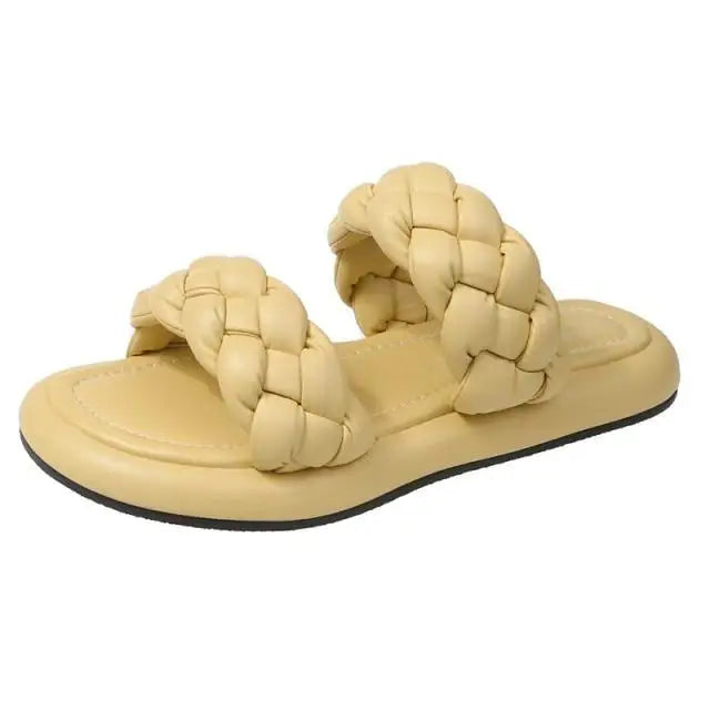 Elegant Solid Sandals Comfortable Women Summer Collection - Narrow Band Platform Cute Sandals Slippers Outfit indoor outdoor - ALLURELATION - 502, best choice sandals, Best Quality Sandals, Best Selling Sandals, comfortable sandals, cute sandals, Fashion Sandals, Sandals, sandals for women, slippers, summer sandals, summer sandals for women, trending sandals, women sandals - Stevvex.com