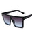 Elegant Lady Big frame Square Oversized Polarized Luxury Woman Sunglasses With UV400 Protection for Sun