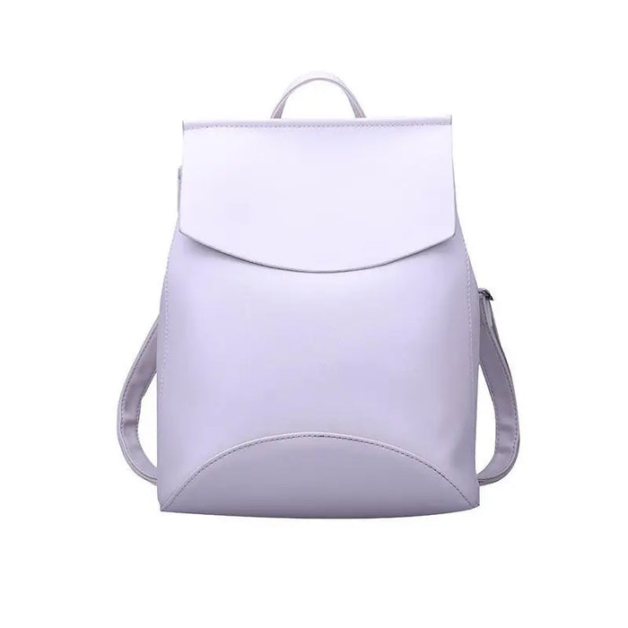 High Quality Leather Backpacks For Fashionable Women And Teenage Girls Large Capacity Shoulder Bagpack - ALU77184HCR