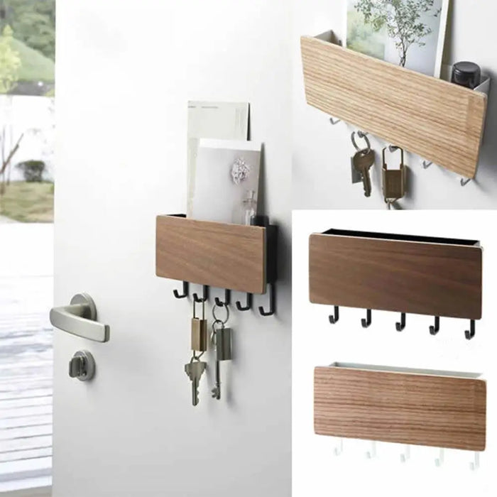 Key Organizer Wall-hung Wooden Decorative Wall Shelf Storage Box Hanger Wood Wall Shelf Unique Design - STEVVEX Decor - 742, Key Storage Box, Key Organizer, Key Organizer Storage Box, Key Organizer Wall Shelf Storage Box, Key Organizer Wall-hung Wooden Box, Key Organizer Wooden Box, Key Organizer Wooden Wall Shelf, Key Storage, Storage Box, Storage Box Hanger, Storage Box Hanger Wood Wall Shelf, Storage Wall Shelf, Storage Wood Box Wall Shelf, Wall Shelf Storage Box - Stevvex.com