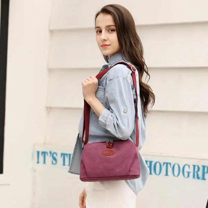 Lavish Style Canvas Crossbody Bag For Women And Girld Travel Bag Lightweighted Casual Shoulder Bag For Females - ALLURELATION - 575, Bags, bags for girls, bags for ladies, Bags in demand, Best deal on bags, Best selling Bags, business trip bag, Bussiness working Bags, Canvas Crossbody Bag, Casual Shoulder Bag, elegant bags, gift bags, hot sale bags, Lavish Style Bag for girls, Lightweighted Bag, Luxury Bag, Modern Bag, picnic bags, Travel Bag, Vintage Style bag - Stevvex.com