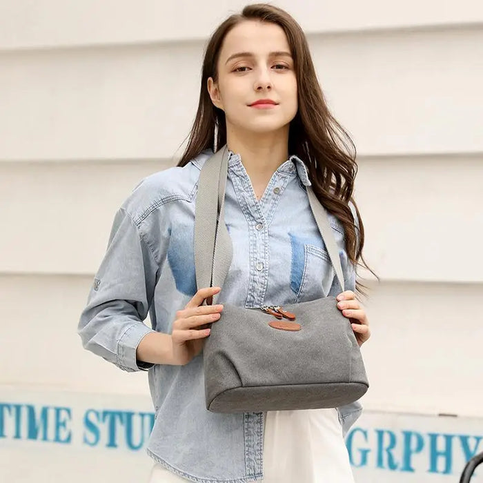 Lavish Style Canvas Crossbody Bag For Women And Girld Travel Bag Lightweighted Casual Shoulder Bag For Females - ALLURELATION - 575, Bags, bags for girls, bags for ladies, Bags in demand, Best deal on bags, Best selling Bags, business trip bag, Bussiness working Bags, Canvas Crossbody Bag, Casual Shoulder Bag, elegant bags, gift bags, hot sale bags, Lavish Style Bag for girls, Lightweighted Bag, Luxury Bag, Modern Bag, picnic bags, Travel Bag, Vintage Style bag - Stevvex.com