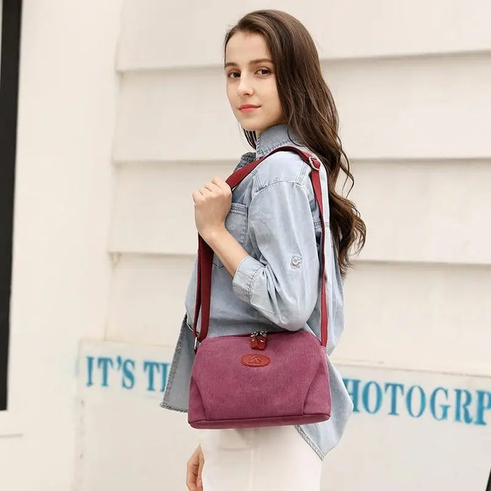 Lavish Style Canvas Crossbody Bag For Women And Girld Travel Bag Lightweighted Casual Shoulder Bag For Females - ALLURELATION - 575, Bags, bags for girls, bags for ladies, Bags in demand, Best deal on bags, Best selling Bags, business trip bag, Bussiness working Bags, Canvas Crossbody Bag, Casual Shoulder Bag, elegant bags, gift bags, hot sale bags, Lavish Style Bag for girls, Lightweighted Bag, Luxury Bag, Modern Bag, picnic bags, Travel Bag, Vintage Style bag - Stevvex.com