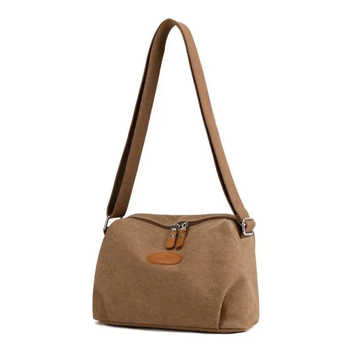 Lavish Style Canvas Crossbody Bag For Women And Girld Travel Bag Lightweighted Casual Shoulder Bag For Females - ALLURELATION - 575, Bags, bags for girls, bags for ladies, Bags in demand, Best deal on bags, Best selling Bags, business trip bag, Bussiness working Bags, Canvas Crossbody Bag, Casual Shoulder Bag, elegant bags, gift bags, hot sale bags, Lavish Style Bag for girls, Lightweighted Bag, Luxury Bag, Modern Bag, picnic bags, Travel Bag, Vintage Style bag - Stevvex.com