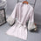 Lightweight Pink Women Sleepwear Classic Design Silk Bathrobe Lace Trim Bridesmaid Bride Party Robes - STIL3344RDFCV