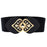 Luxury Black Elastic Women Belt Unique Belt Stretch Waistband Stylish Women Vintage Waist Belts - STEVVEX Fashion - 702, belt, belt for women, belts, black belt, black elastic belt, casual belt, classic belt, elastic belt, elegant belt, elegant black belt, fashion belt, party belt, retro belt, stretchy belt, stylish belt, trendy belt, vintage belt, waistband, waistband for women, women belts - Stevvex.com