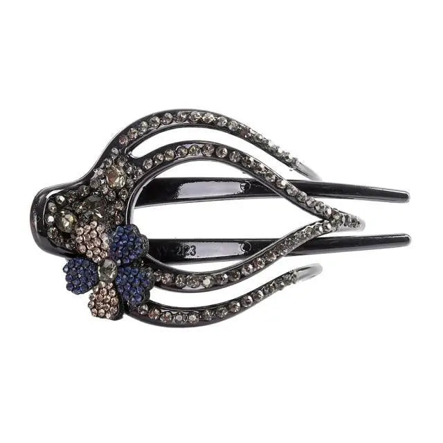 Luxury Charming Flower Heart Hair Clip Barrette For Women Fashion Pearls Design Beautiful Hair Clips For Women - 17