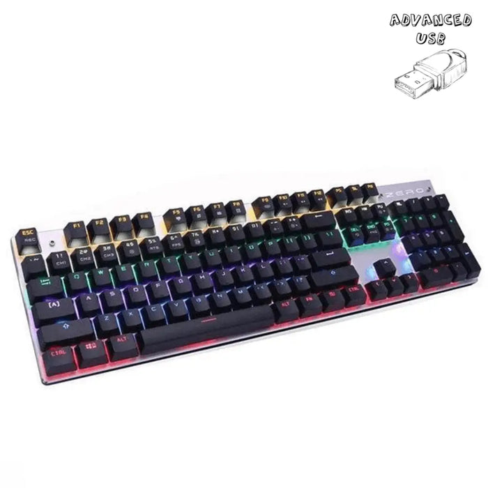 Mehanicka tastatura sa RGB LED osvetljenjem - Stevvex - mehanicka rgb tastatura - Stevvex.com