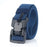 Men Tactical Quick Release Magnetic Buckle Belt Classic Soft Nylon Sports Duty Work Belts - Blue / 125cm - STIL6767GFGFG