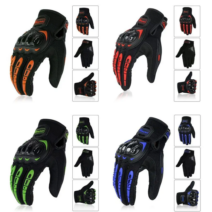 Motorcycle Breathable Glove Strong PVC Touch Screen Full Finger Motorbike Racing Riding Bicycle Summer Gloves - STEVVEX Fashion - 717, Bicycle Gloves, black gloves, durable gloves, gloves, men gloves, modern gloves, Motorbike Gloves, Motorcycle Glove, Protective Gloves, Racing Gloves, Riding Gloves, safe gloves, strong gloves, touch screen gloves, unisex gloves, women gloves - Stevvex.com