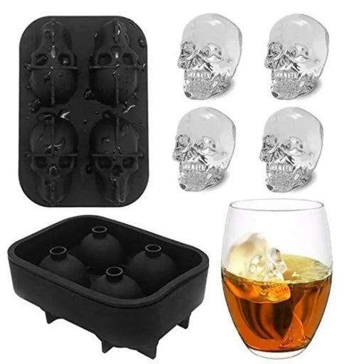 Multifunctional Ice Cube Maker Creative Silica Gel Gun Bullet Skull Shape Tray Mold Home Bar Party Cool Whiskey Wine Ice Cream Bar Tool - ALLURELATION - 501, Best selling ice maker, DIY Creative Silica Gel, Gel Gun Bullet ice maker, Hot sale Ice maker, Ice Cream Bar Tool, Ice Cube Maker, ice in different shapes, ice maker Tray Mold, ice shape maker, iIce Use in Home Bar Party, Skull Shape ice maker Tray, Top Quality ice maker, Unique design ice maker, Whiskey Wine ice - Stevvex.com