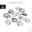 New Charming Silver Color Geometric Ring Sets for Women And Girls Stylish Midi Finger Rings Jewelry Gift - ALU19346SVT