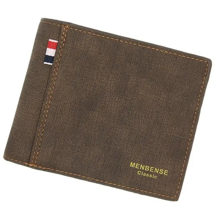 New Fashion Men Wallet Cool Money Bag Solid Color Leather Business Short Wallet Famous Vintage Wallets Multi-Card Soft Purse Coin Bag - Treko - business wallet, coin bag, famous vintage wallet, fashion wallet, leather wallet, man money bag, man simple wallet, man wallet, man wallets, pocket wallet, short wallet, simple leather wallet, soft purse, solid color wallet- Stevvex.com