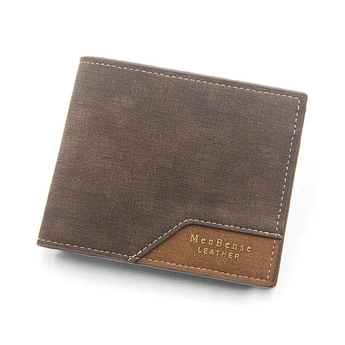 New Fashion Men Wallet Cool Money Bag Solid Color Leather Business Short Wallet Famous Vintage Wallets Multi-Card Soft Purse Coin Bag - Treko - business wallet, coin bag, famous vintage wallet, fashion wallet, leather wallet, man money bag, man simple wallet, man wallet, man wallets, pocket wallet, short wallet, simple leather wallet, soft purse, solid color wallet- Stevvex.com