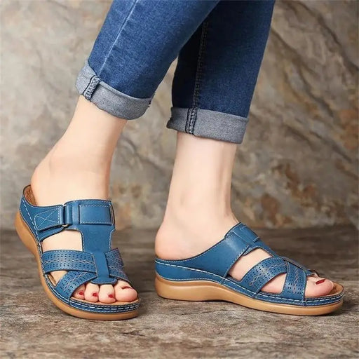 New Summer Fashion Slipper 2021 Buckle Strap Slippers with Comfortable Heel Indoor Outdoor Beach Sandals For Women - ALLURELATION - 502, best choice sandals, Best Quality Sandals, Best Selling Sandals, comfortable sandals, cute sandals, Sandals, sandals for women, slippers, summer sandals, trending sandals, women sandals - Stevvex.com