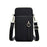 New Trendy Crossbody Zipper Shoulder Bag For Ladies And Girls Multifunction Handbag Wrist Purse For Females - Black