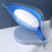 Non - slip leaf Shape Soap Box Bathroom Soap Holder Dish Storage Plate Tray Soap Holder Case Kitchen Supplies Bathroom