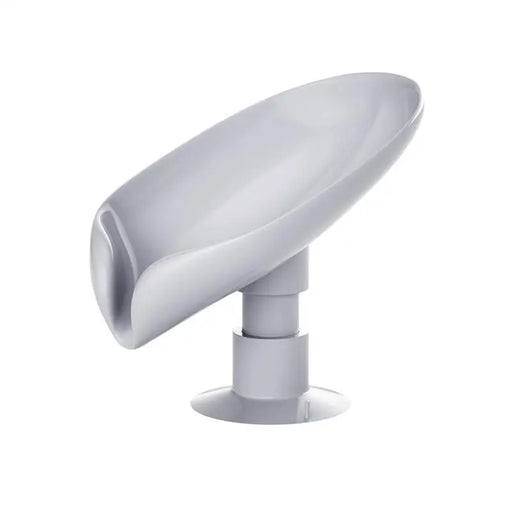 Portable Soap Dish Leaf Shape Soap Holder Leaf Shaped Soap Box Soap Dish For Bathroom Suction Cup Bathroom Storage