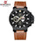 Men's Casual Waterproof Watch With Chronometers And Fluorescent Hands Excellent Design Perfect Gift