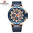 Men's Casual Waterproof Watch With Chronometers And Fluorescent Hands Excellent Design Perfect Gift