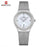 Fashion Elegant Watches   Luxury Analog Women Watch  With Date Casual Quartz  Wristwatch With Stainless Steel Mesh Band Perfect Gift