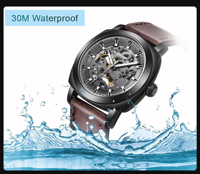 Mechanical Men's Business Watches Top Luxury Automatic Watch Men Waterproof Sport High Quality Simple Wrist Watches