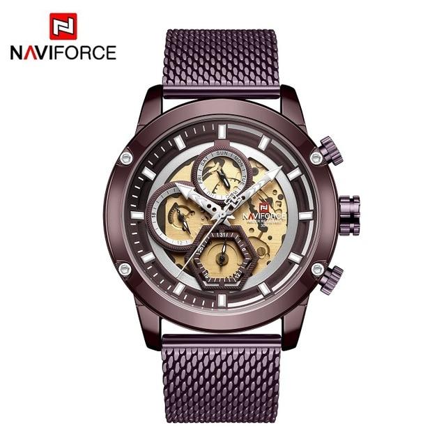 Sport  Watches For Men Waterproof Watch Analog Quartz Leather Band Wristwatch Unique Design Perfect Gift