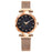 Luxury Simple Women Watches Quartz Magnetic Wristwatch Fashion Starry Sky Design Watch For Women