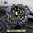 NEW Japan Movement 3 Time Dual Display Analog LED Electronic Quartz Wristwatch Military Men Sports Watches Relogio Masculino Military Watch Outdoor LED Stopwatch Digital Electronic Watches Large Dual Display Waterproof Tactical Army Watches for Men