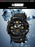 NEW Japan Movement 3 Time Dual Display Analog LED Electronic Quartz Wristwatch Military Men Sports Watches Relogio Masculino Military Watch Outdoor LED Stopwatch Digital Electronic Watches Large Dual Display Waterproof Tactical Army Watches for Men