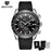 New 2021 Men Silver Blue Watch Business Analog Chronogragh Full Steel Luxury Casual Male Waterproof Sports Design Watches