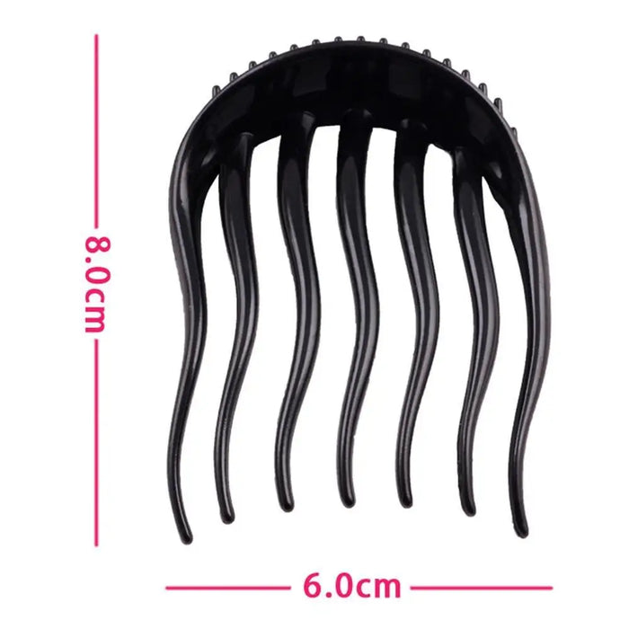 Retro Ponytail Bump UP Hair Styling Insert Comb New Design Women Hair Styling Clip Base Hair Maker Braid Ponytail Hairstyle Beauty Tool - STEVVEX Fashion - 701, Bump it UP Hair clip, classic hair clip, Crystal hair clips, elegant hair clip, fashion hair clip, hair clip, hair clips, Hair insert Comb, hair styling tool, hairclips for women, luxury hair clip, new design hair clip, stylish hair clip, Stylish Hair Clips, trendy hair clip, unique hair clip, vintage hair clip, women hair clip - Stevvex.com