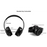 Retro Stereo Earphones Bluetooth Headphone Music Headset FM And Support SD Card With Mic And Volume Control Wireless