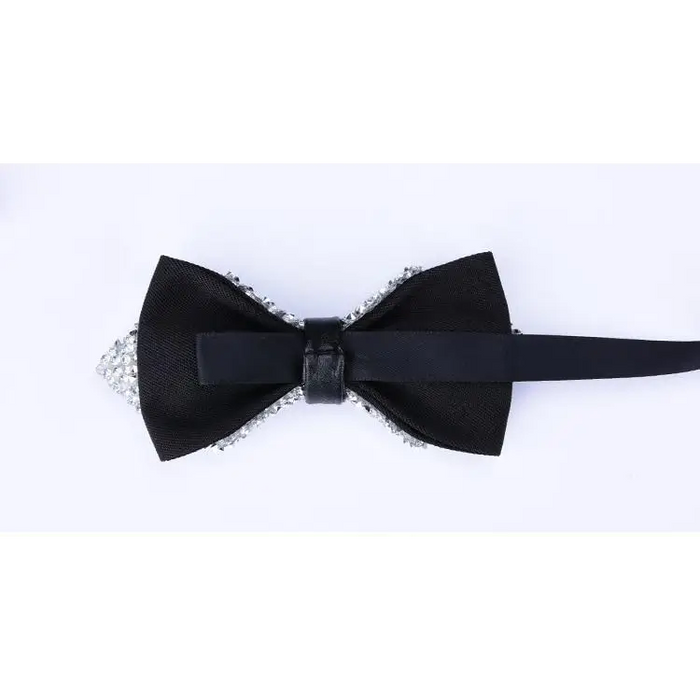 Shiny Butterfly Men Bowtie Sparkling Wedding Bridegroom Bow Ties Adjustable Length Party Bowties - STIL4444UUUUU