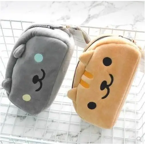 Simple Cartoon Pencil Pouch New Design Soft Large Capacity Student Pencil Box Cute Pen Organizer - STIL2847CBVBV