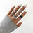 Sizzling 6 PCs Silver Color Ring Set For Women And Girls Sparkling Knuckle Finger Rings - Unique Design Female Jewelry