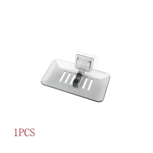 Soap Dish Suction Cup Soap Dish Soap Dish for Bathroom Case Soap Box Dish Storage Plate Drain Soap Box Soap Holder