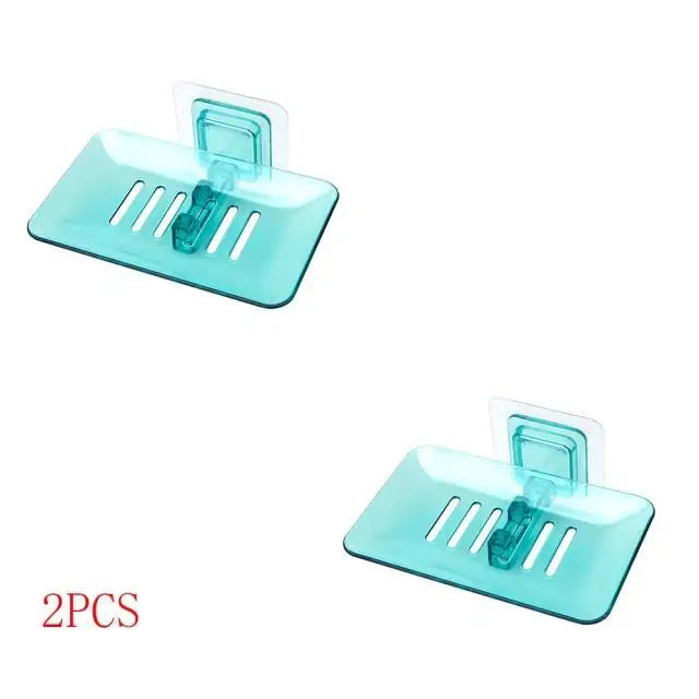 Soap Dish Suction Cup Soap Dish Soap Dish for Bathroom Case Soap Box Dish Storage Plate Drain Soap Box Soap Holder