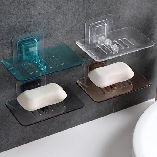 Soap Dish Suction Cup Soap Dish Soap Dish for Bathroom Case Soap Box Dish Storage Plate Drain Soap Box Soap Holder