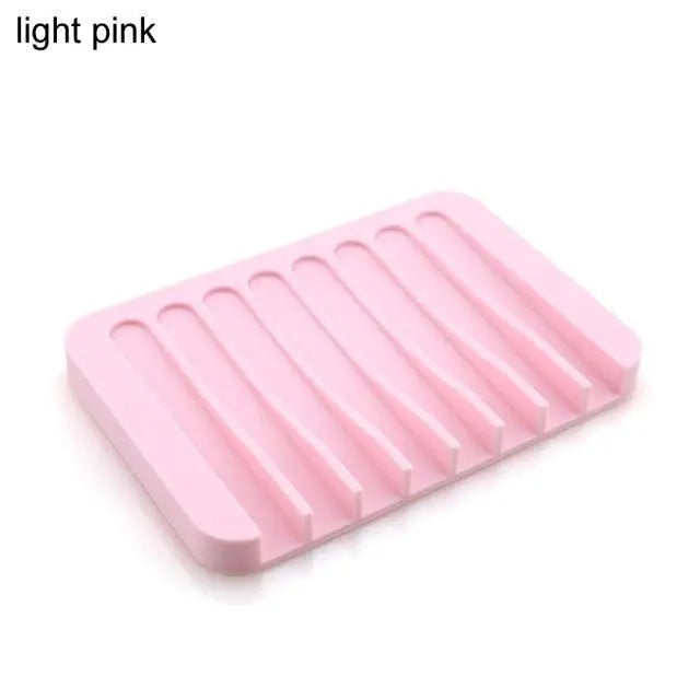 Sponge Holder PP Wheat Straw Storage Rack Drain Soap Box Tray Soapbox 1 Pcs Shower Soap Tray Tool Soap Dish Plate