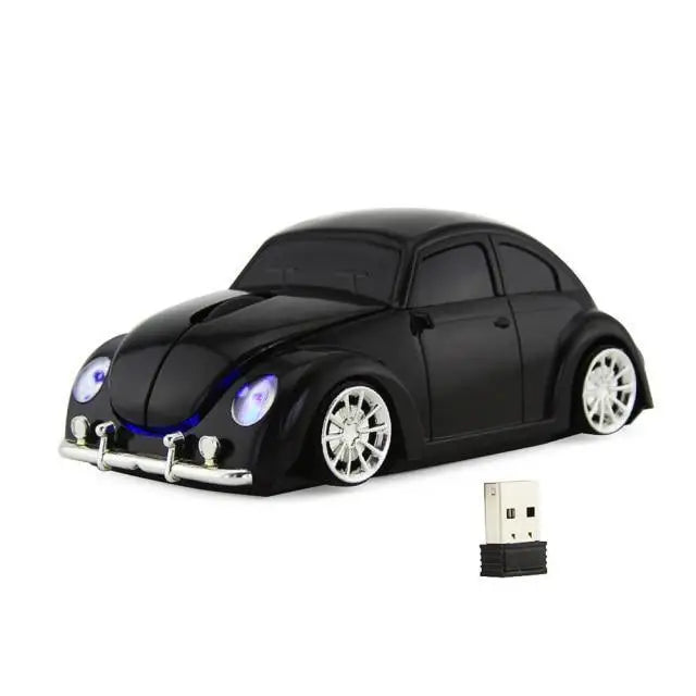 Stylish 2.4G Wireless Mouse Car Shape Computer USB Mice 1200DPI Office Mouse Unique 3D Sports Car Design Gamer Mouse