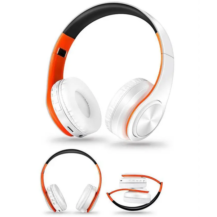 Stylish Wireless Bluetooth Headphone Stereo Headset Music Headset Foldable Wireless and Wired Stereo Headset Micro